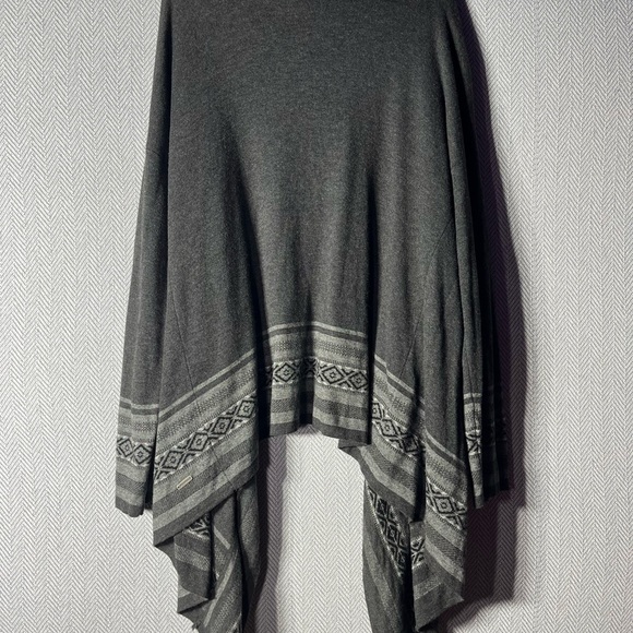 Eddie Bauer Charcoal and Light Gray Women's Cardigan - Picture 2 of 2